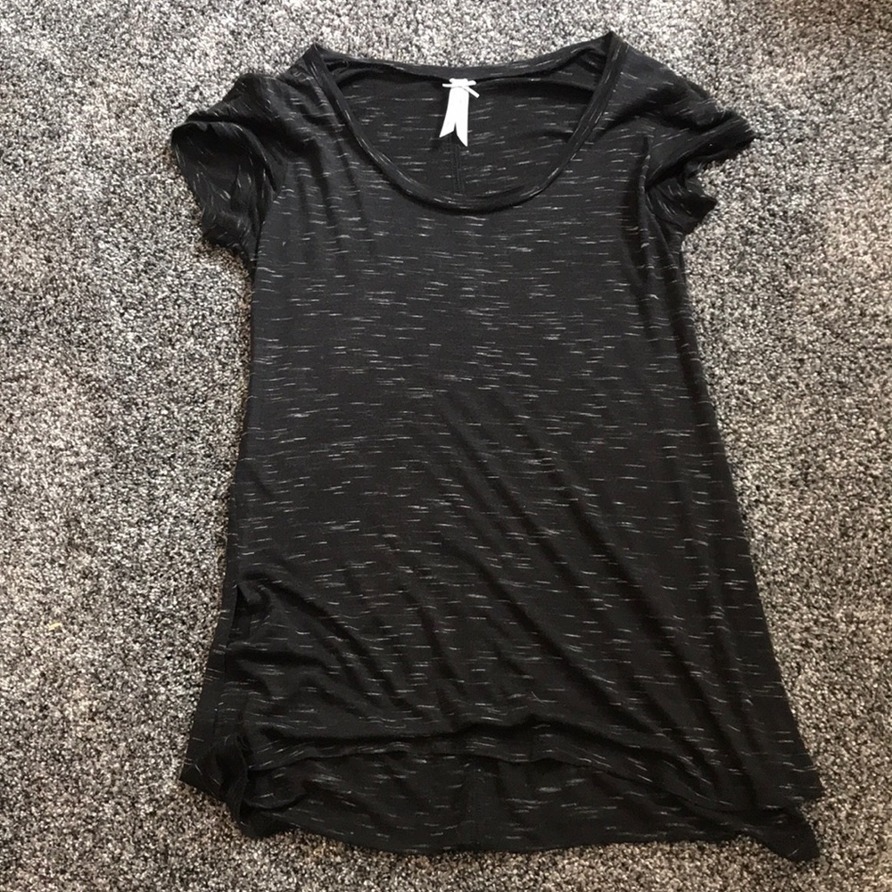 back and white striped t-shirt